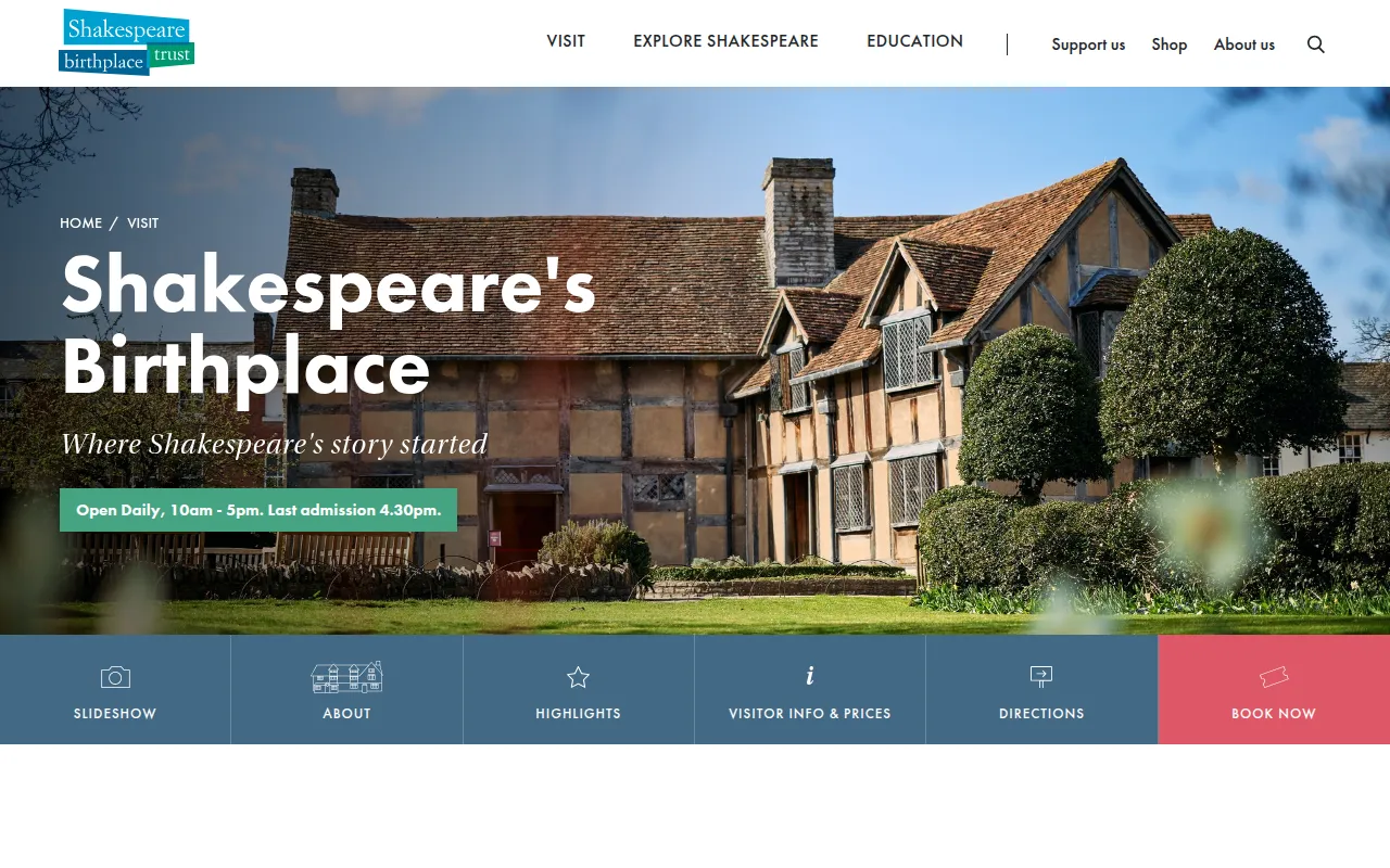 Shakespeare’s Birthplace
